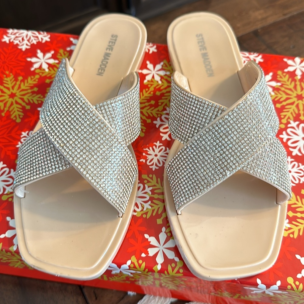 Steve Madden Rhinestone sandal - Picture 3 of 7